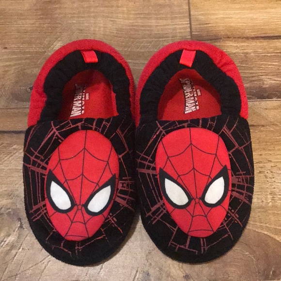 spiderman slippers size 11